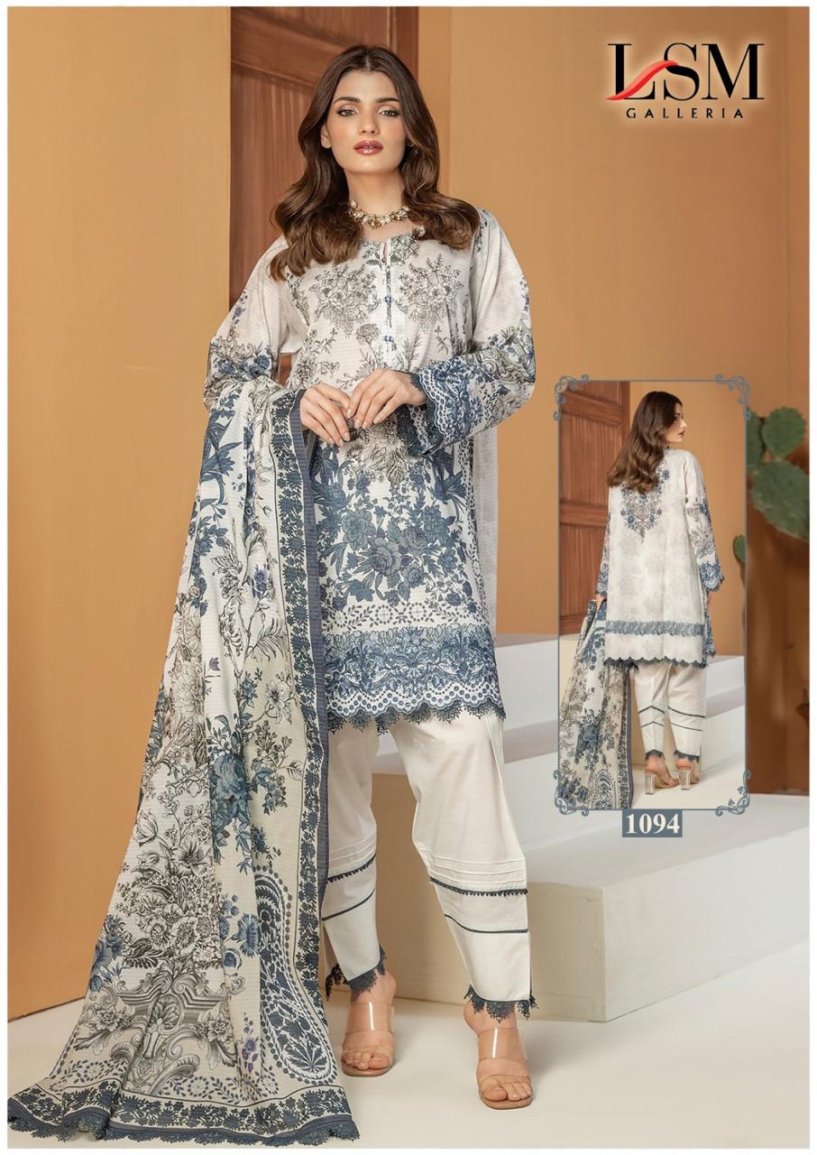 Parian Dream Vol 10 By Lsm Lawn Cotton Heavy Luxury Pakistani Dress Material Wholesale Shop In Surat
